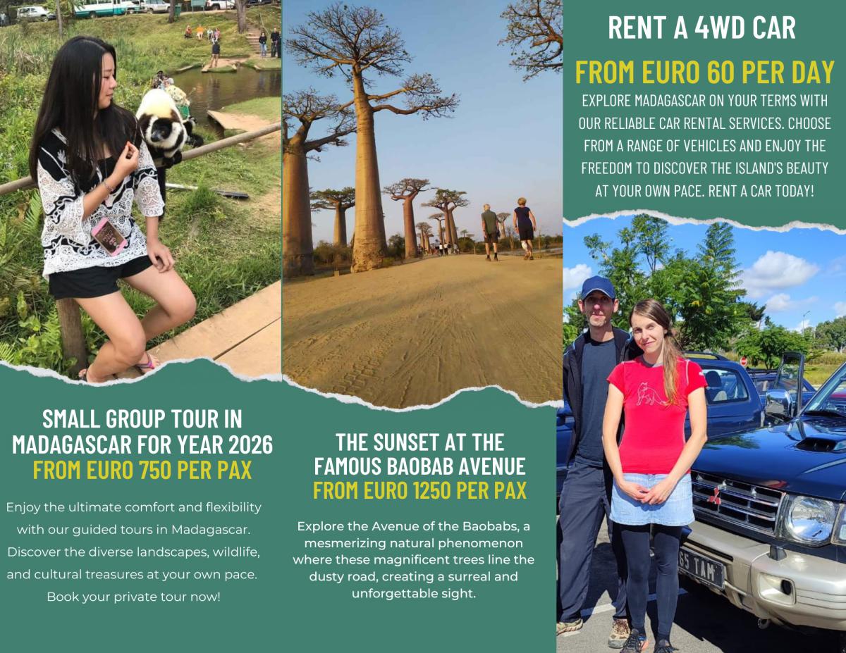 4x4 Car Rental in Madagascar